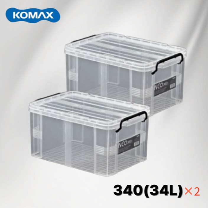 코멕스 네오박스 34034L 의류 장난감 수납정리함 생활용품 다용도정리함