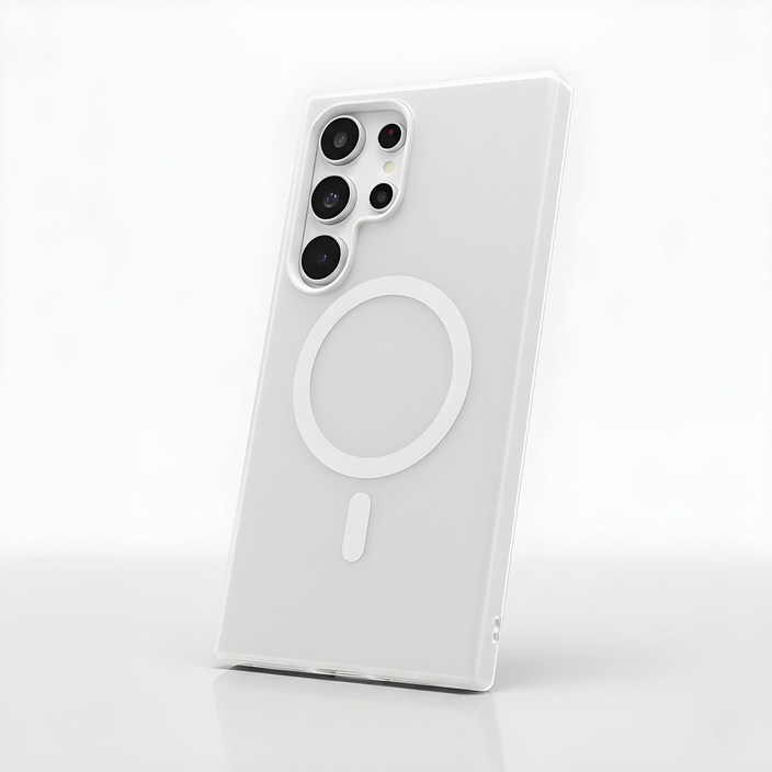 미소피아 맥세이프 케이스 반투명 2중 범퍼