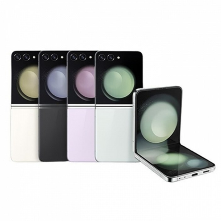 삼성전자 갤럭시 Z 플립5 512GB SM-F731 공기계 중고폰 리퍼폰, 크림, 512GB
