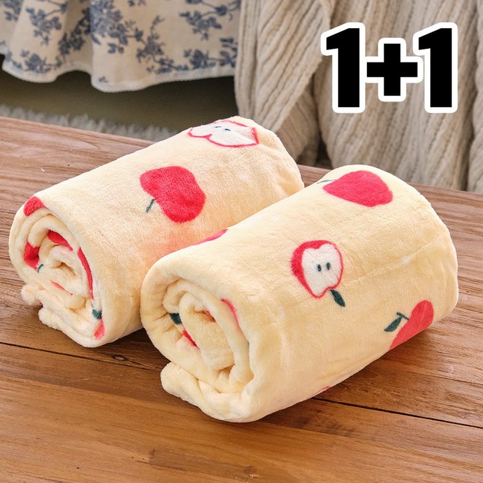 보들보들 따뜻한 극세사담요 휴대용 블랭킷 11
