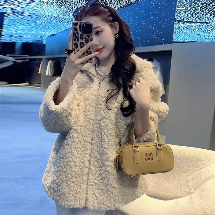 여성후드 2024 원피스 후드 유행 스타일 재능하고