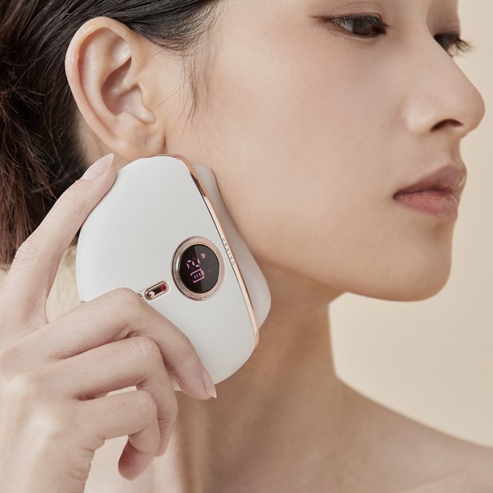 웰테크 천연 옥 괄사 마사지기, LV2025