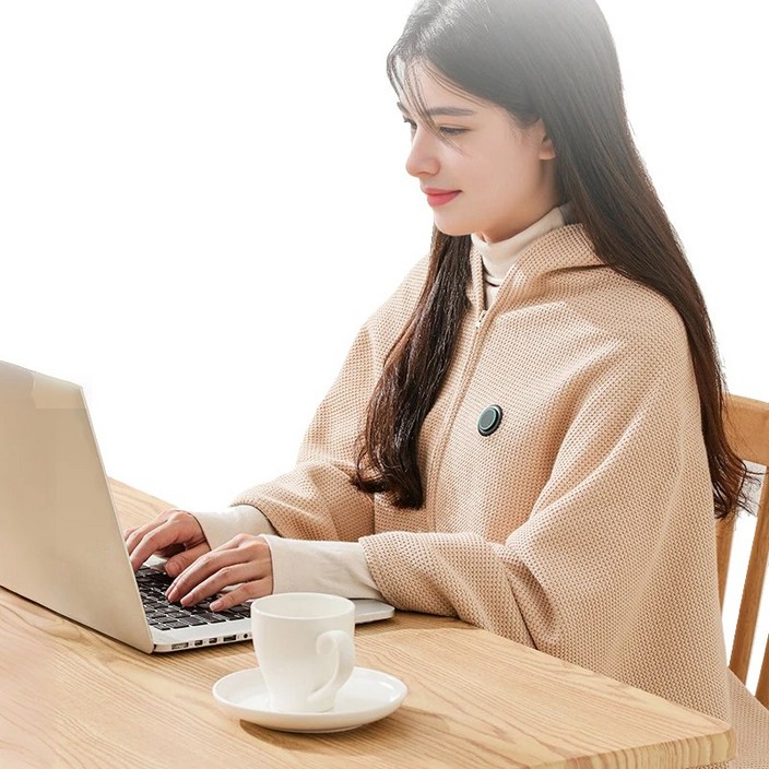 YONO 무선 휴대용 전기 온열 담요 가정용 사무실용 캠핑용 전기 온열 찜질기 온도조절