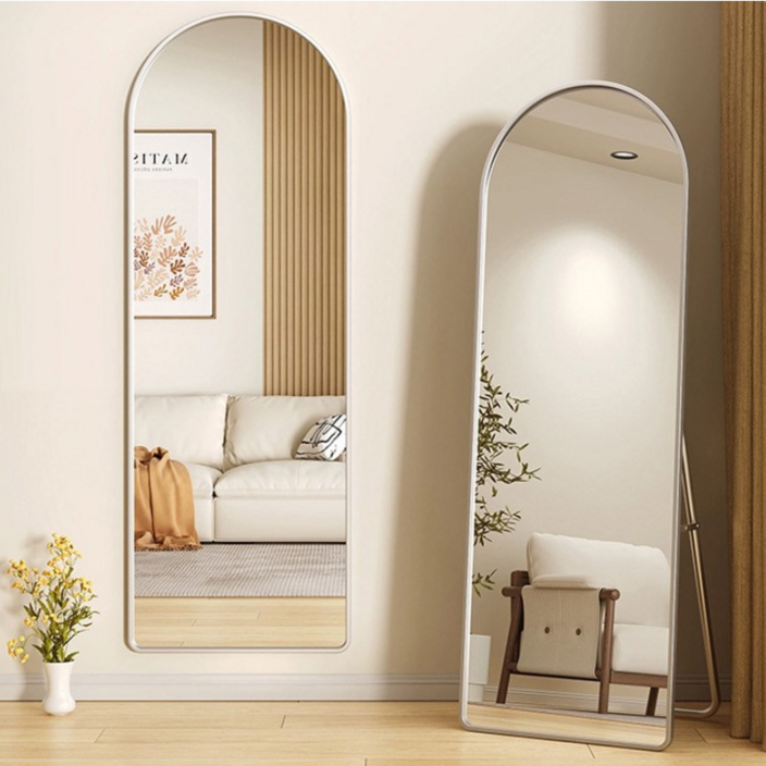 워너픽 스탠드 아치형 전신거울, 화이트A