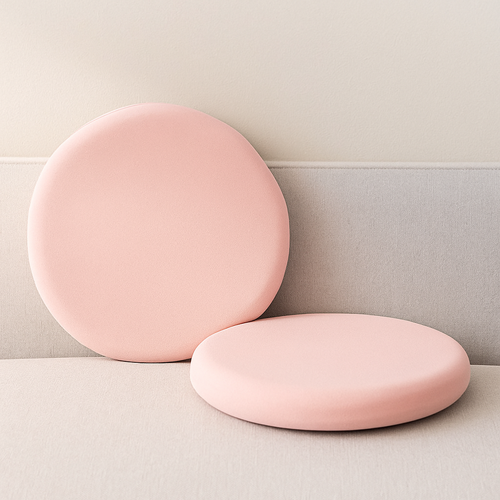 지디쿠 원형 스툴 메모리폼 쿨링 카페 사무실 의자 방석 여름 시원한 아이스 쿠션 3color