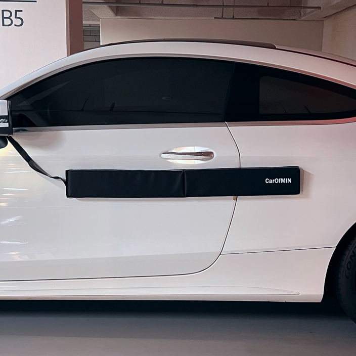 오브민 차량 문콕방지 자석 도어가드 2p 세트, 2개, 블랙