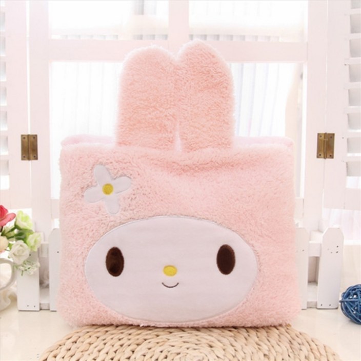 더자카 큐트캐릭터 무릎담요