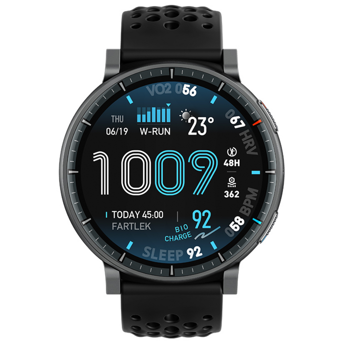 어메이즈핏 스마트워치 ACTIVE MAX, GPS  블루투스, 4.85cm, 블랙