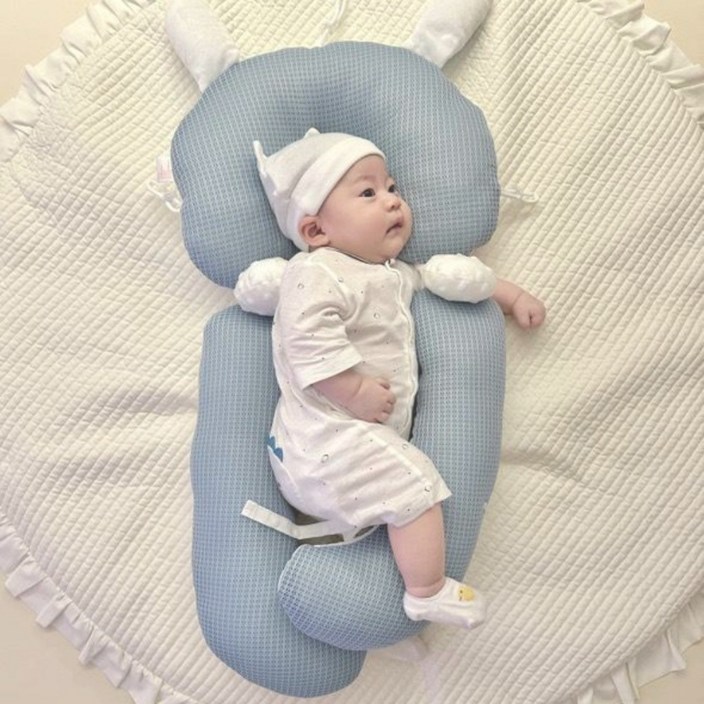 커머시오 편안한 옆잠베개, 클라우드 블루