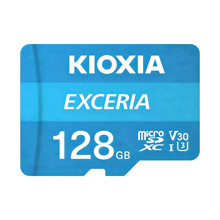 키오시아 EXCERIA 마이크로 메모리 카드 홈캠 블랙박스 CCTV SD LMEX2L128GG4