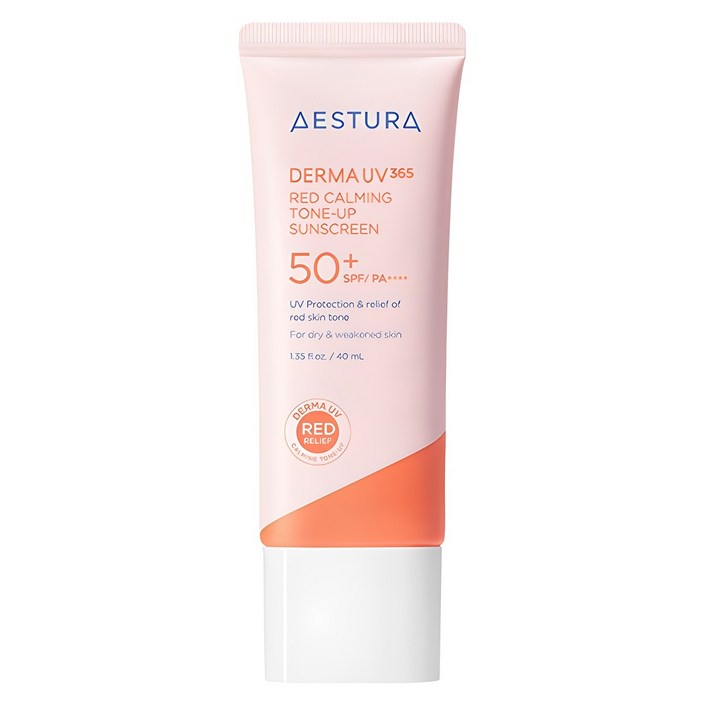 에스트라 더마 UV 365 레드진정 톤업 선크림 SPF50 PA