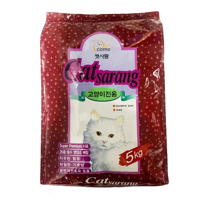 펫컴 캣사랑 고양이사료, 닭, 5kg, 1개