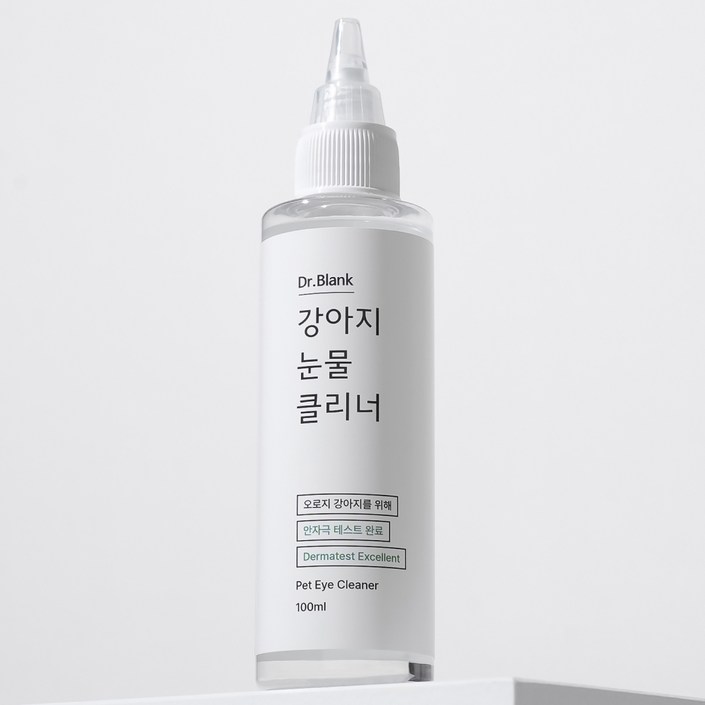 닥터블랭크 강아지 저자극 눈물 세정제, 100ml, 1개 닥터블랭크 강아지 저자극 눈물 세정제, 100ml, 1개