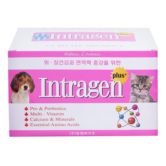 인트라젠 반려동물 플러스 영양제