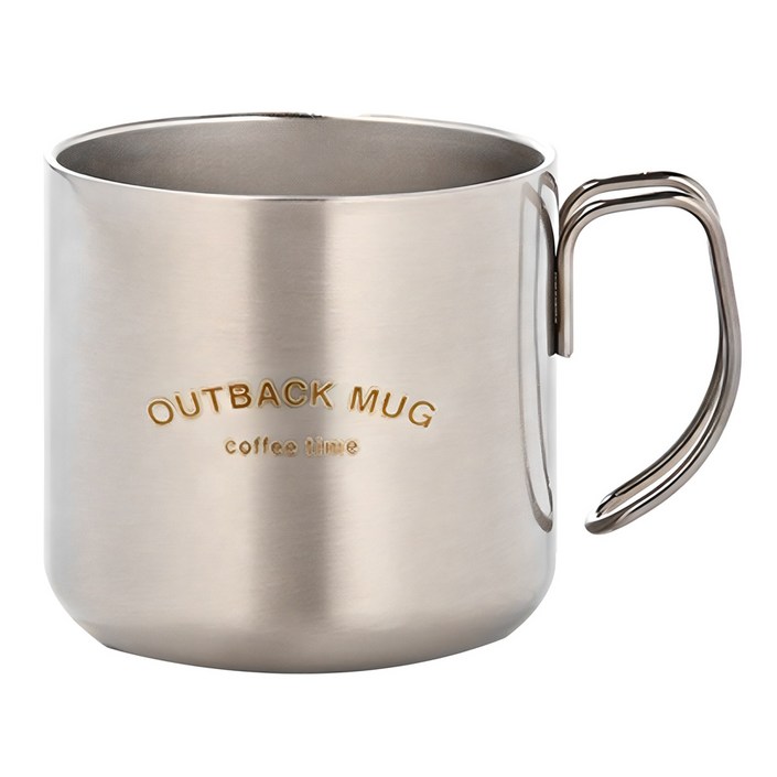 오슬로 아웃백 이중진공 스텐머그컵 340ml