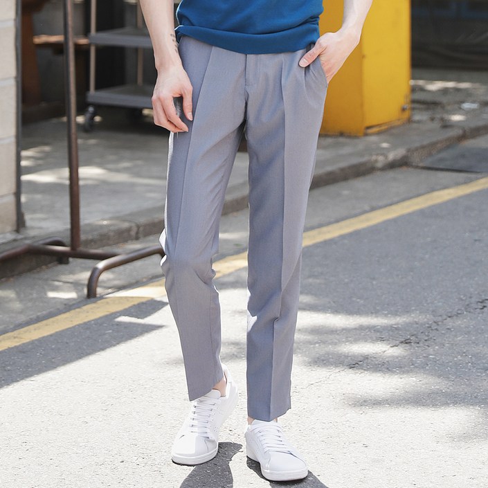 타운클로 남성용 시원한 여름 쿨 슬랙스 타운클로 남성용 시원한 여름 쿨 슬랙스