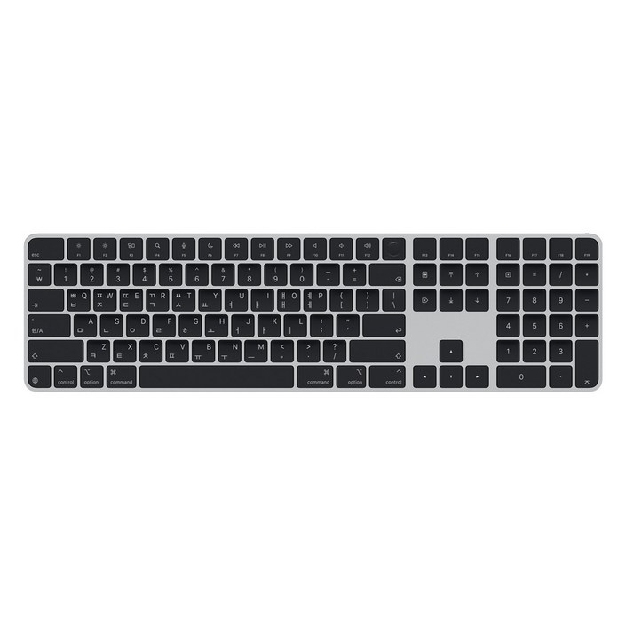 Apple 2024 Touch ID 숫자 키패드 Magic Keyboard 한국어 MXK83KH/A