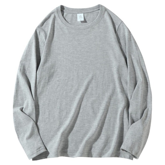 엘쏘 고퀄 순면 컬러 루즈핏 무지 통기성 긴팔 티셔츠