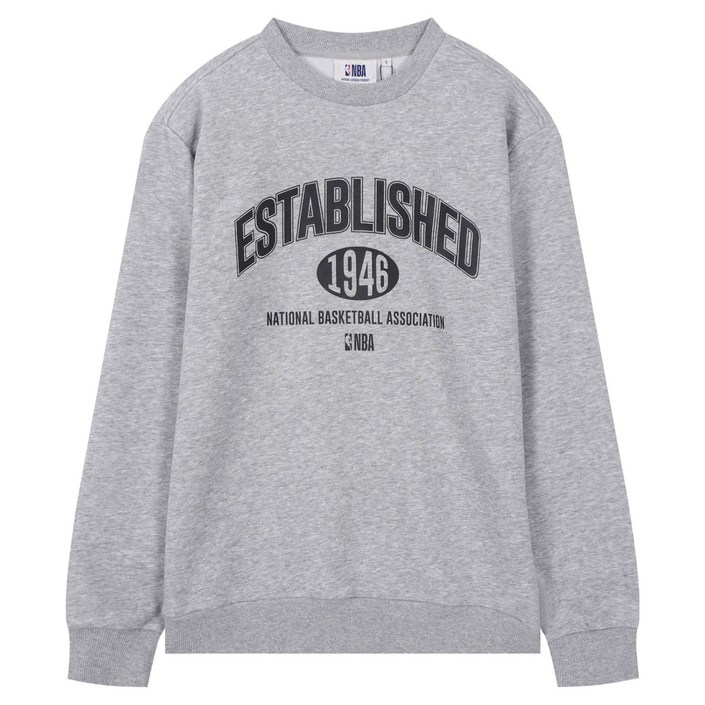 NBA 남녀공용 빅 레터링 맨투맨 N261TS954P