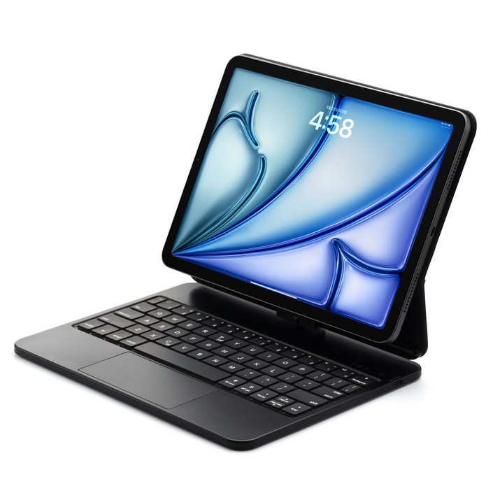 넥스텍 프로 아이패드 키보드 트랙패드 케이스, 단일색상