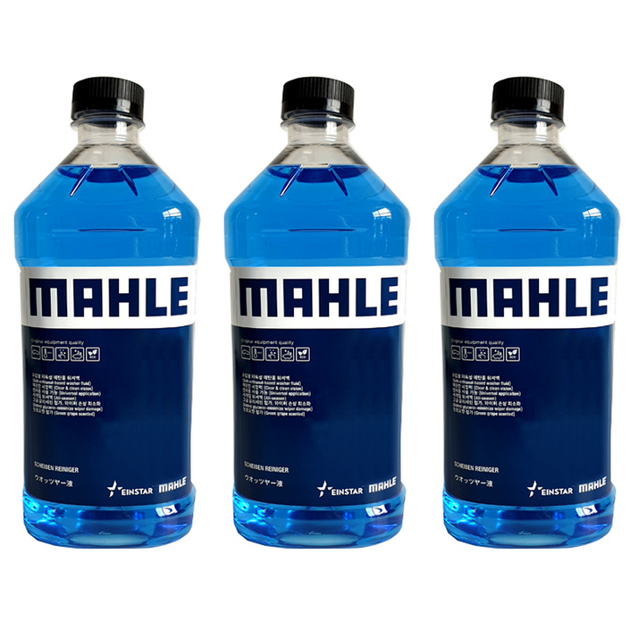 말레 에탄올 워셔액 청포도향, 3개, 2L 말레 에탄올 워셔액 청포도향, 3개, 2L