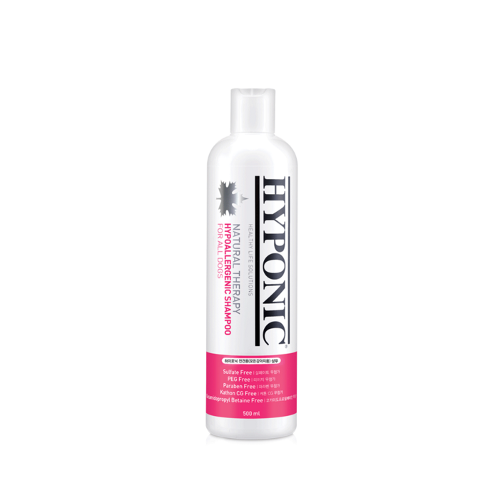 하이포닉 저자극 샴푸 모든강아지용, 1개, 500ml 하이포닉 저자극 샴푸 모든강아지용, 1개, 500ml