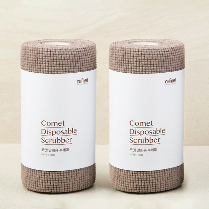 코멧 일회용 수세미