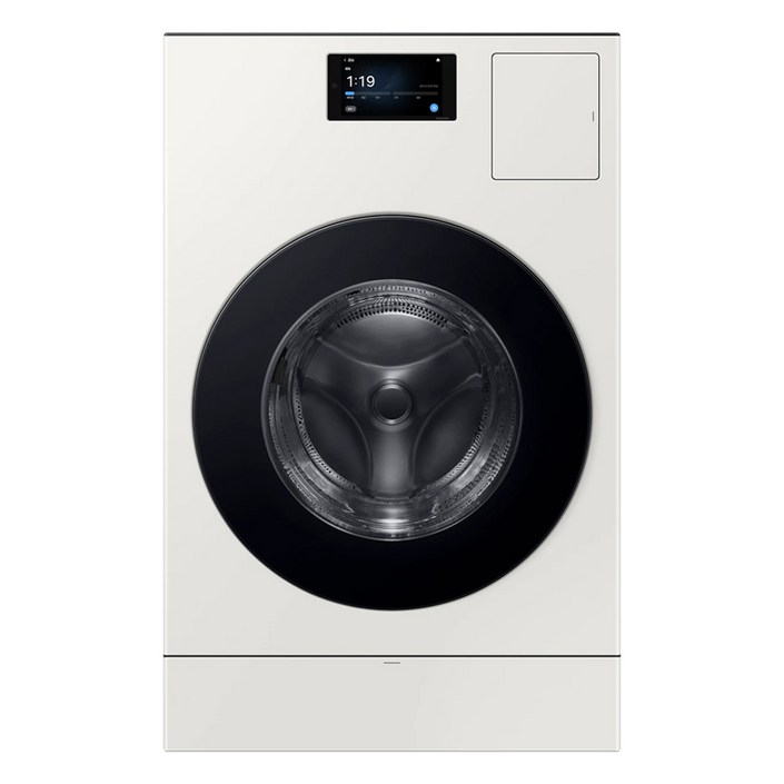 삼성전자 Bespoke AI 콤보 세탁기 LCD 177.8mm WD90F25CHY 25kg + 18kg 방문설치