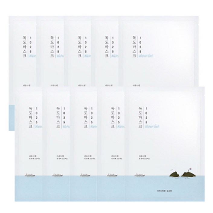 라운드랩 1025 독도 수분 워터겔 마스크 30ml