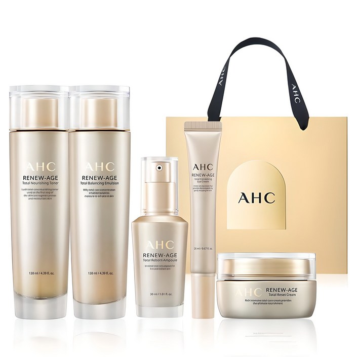 AHC 리뉴에이지 토탈 4종 아이크림 20ml 기프트 세트