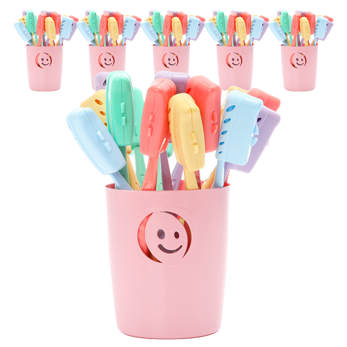 왕타 칫솔 10p  커버 10p  걸이 5p  바스켓 랜덤 발송, 6세트