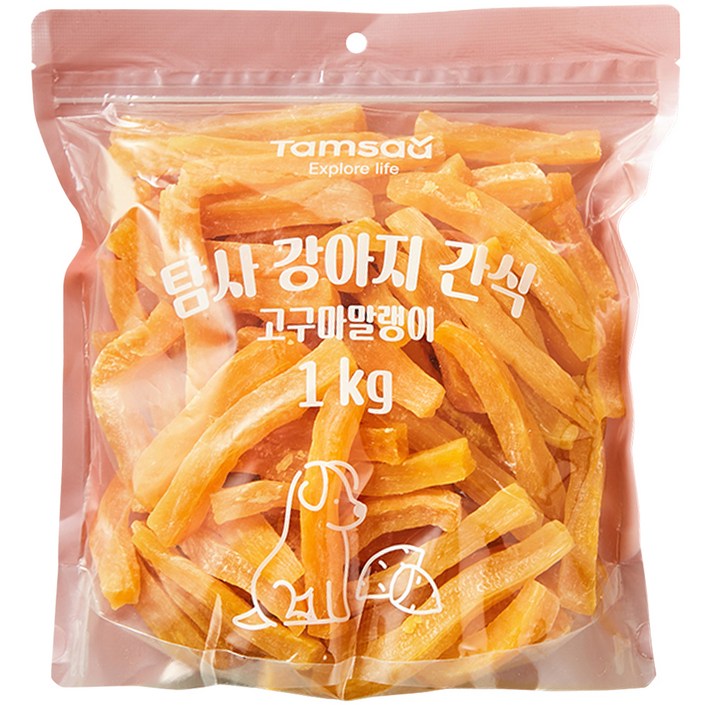 탐사 강아지 고구마말랭이 간식 탐사 강아지 고구마말랭이 간식