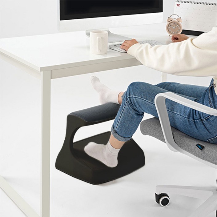 디에스피 국내 제조 PIO 2단 쿠션 발받침대 기본형, 네이비