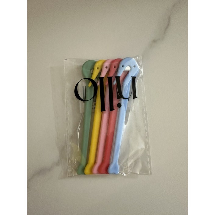 러블리올 머리끈 고무줄 칼 5종 세트