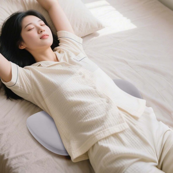 Jeernare 수면 허리베개 침대허리지지 요추베개 메모리폼 허리 받침