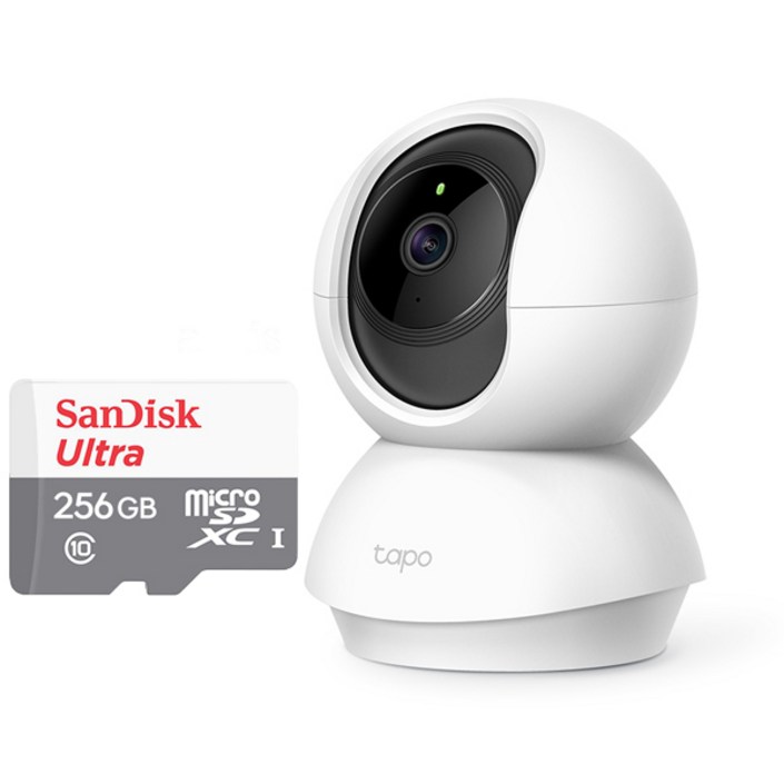 티피링크 메모리256포함 TC71 300만화소 360도회전 실내무선카메라 홈CCTV 야간흑백전환