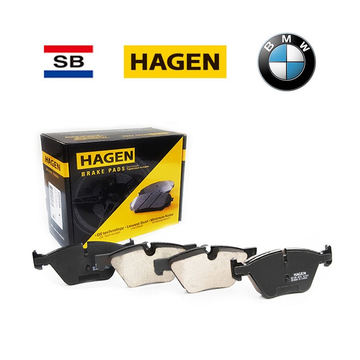 BMW 320d 320i 브레이크패드 F30 1219년 센서포함 라이닝 상신 하겐, 뒤패드
