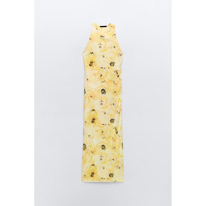 ZARA 자라 프렌치 롱 미디원피스 5039627