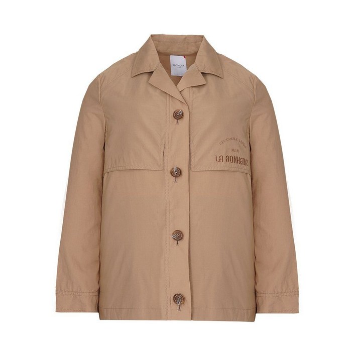 크로커다일레이디 짧은 기장감의 바바리 변형 캐주얼가을자켓 CLDFCT101 NC창원점