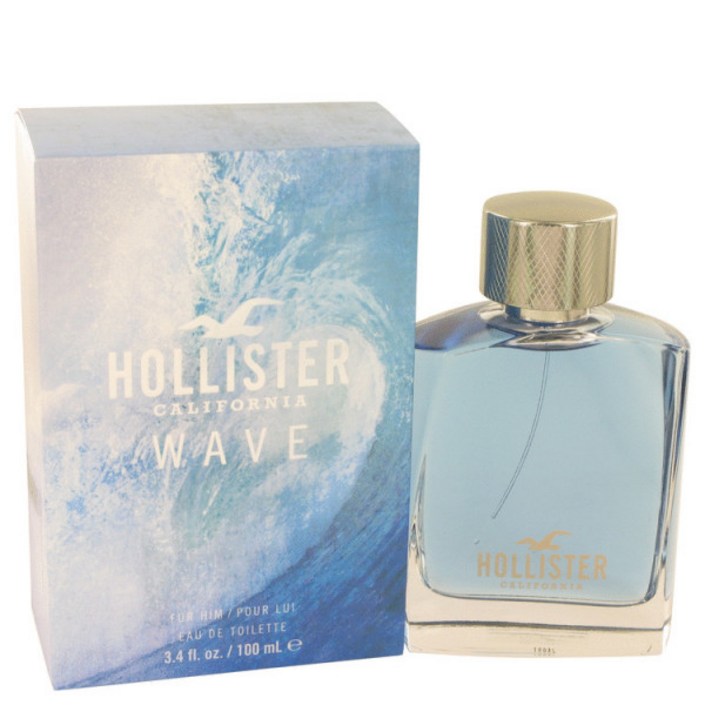 홀리스터 Hollister Wave Eau De Toilette Spray 100 ml for Men 홀리스터 Hollister Wave Eau De Toilette Spray 100 ml for Men