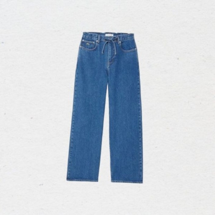 라코스테 여성 와이드 데님팬츠 HF244855N 36L