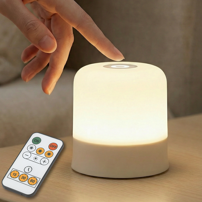 히즈엔 무선 수면 무드등 led 테이블 조명