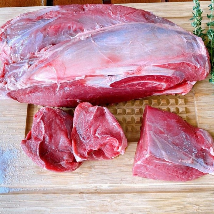 행복미트 호주산 목초육 청정우 소고기 사태살 조각 덩어리 찜 탕 국거리에 아주 좋은 사태, 1kg, 2개