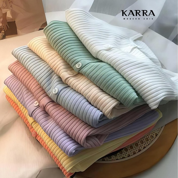 KARRA 파스텔골지가디건_KB4SCD063C