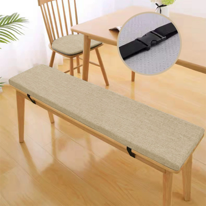 벤치 의자 방석 메모리폼 긴의자 전용 논슬립 쿠션