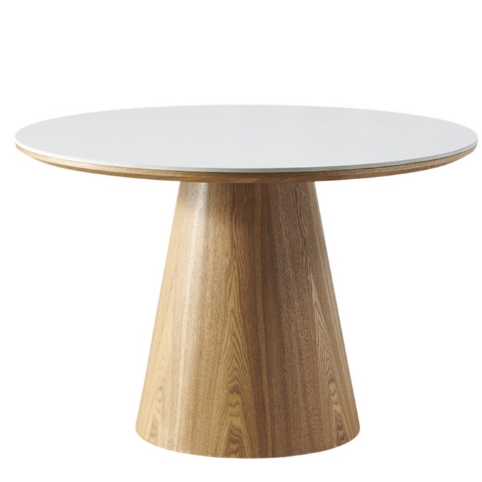 트리몬 TM03 포세린 오크 월넛 원형 750 850 1000 1100 1200 세라믹식탁, 오크연한색, 4인용