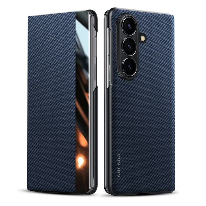 하이엑스 갤럭시 Z 폴드 고강도 케블라 마그네틱 맥세이프 카드수납 힌지보호 풀커버 휴대폰 케이스