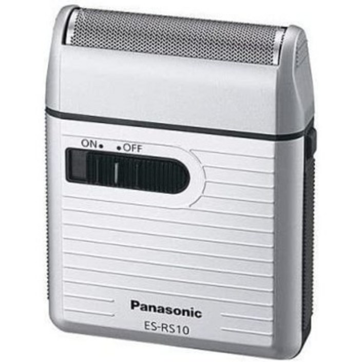 파나소닉 ESRS10 강력한 모터로 쉽고 빠르게 면도하는 휴대용 전기면도기 구 산요SVM730AA배터리2알