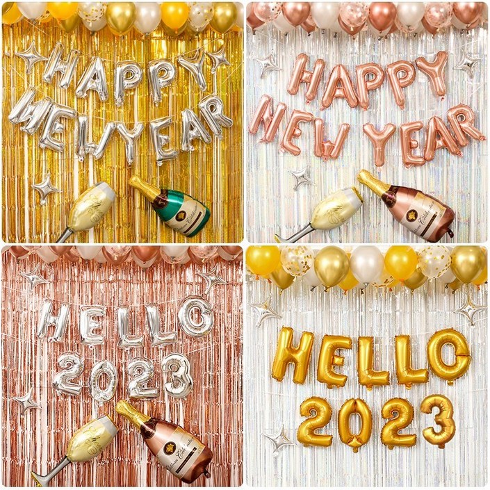 피앤비유니티해피뉴이어 헬로우 2025 풍선세트모음