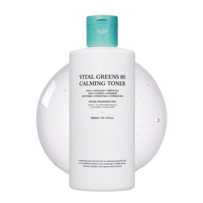 에이스노 슈퍼푸드 80 스킨토너 300ml 홍조 좁쌀여드름개선 피부장벽강화